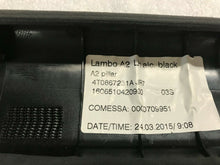 LAMBORGHINI HURACAN LP610 DRIVER LEFT SIDE A-PILLAR COVER PANEL OEM 4T0867231A