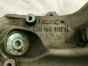 LAMBORGHINI HURACAN LP610 DRIVER LEFT ENGINE MOTOR MOUNT BRACKET OEM 420199307H