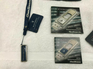 MASERATI QUATTROPORTE GRANTURISMO USB KEY TECHNICAL DOCUMENTATION 2GB 1GB OEM