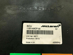MCLAREN MP4-12C BODY CONTROL MODULE UNIT ECU BCU OEM 11M1435CP