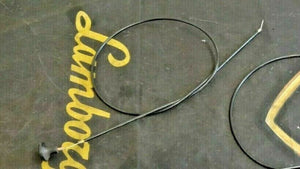 LAMBORGHINI MURCIELAGO DIABLO FRONT HOOD EMERGENCY CABLE OEM 410823535