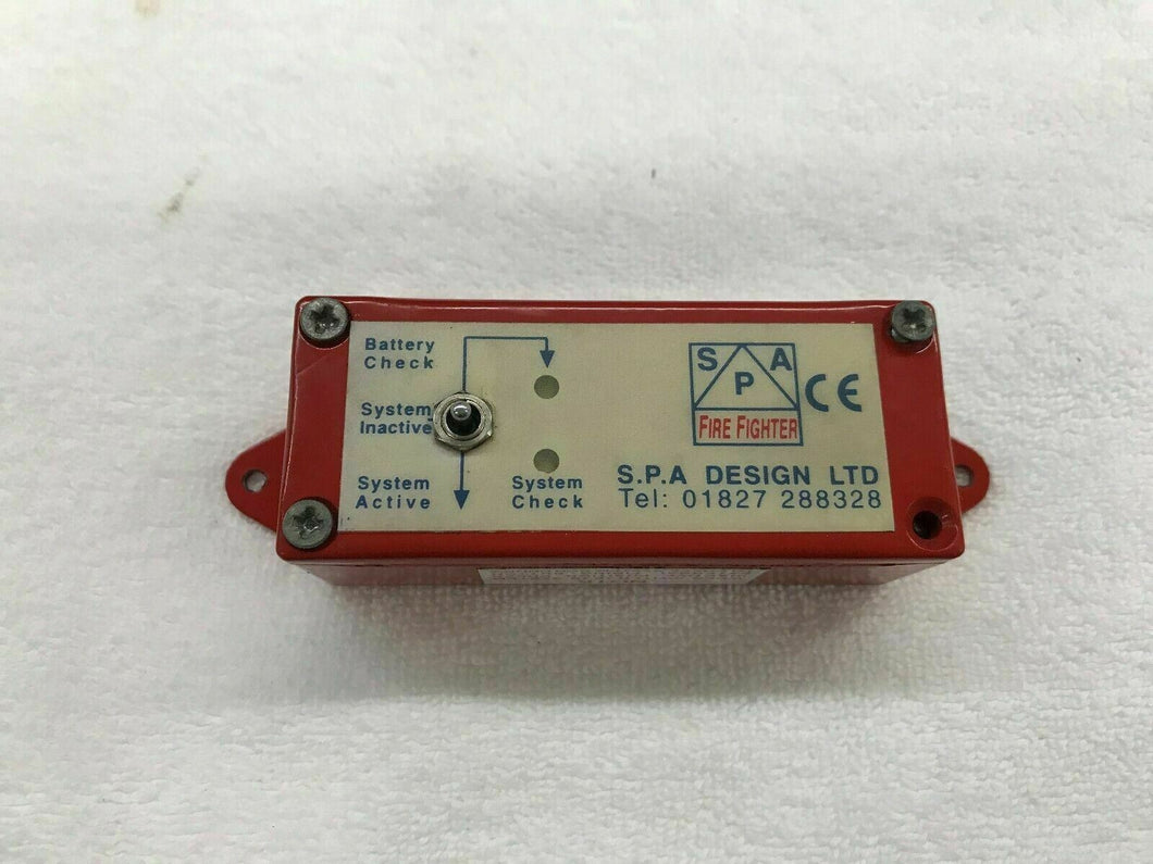 SPA DESIGN POWER PACK DIN CONNECTOR FIRE FIGHTER BATTERY CHECK SYSTEM INACTIVE