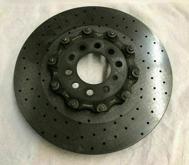 LAMBORGHINI AVENTADOR REAR LEFT DRIVER CARBON CERAMIC BRAKE DISC OEM 470615601F