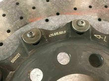 LAMBORGHINI AVENTADOR REAR LEFT DRIVER CARBON CERAMIC BRAKE DISC OEM 470615601F