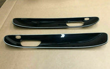 BENTLEY CONTINENTAL GT GTC DOOR TRIM PANELS CARBON FIBER MANSORY SILVER TRIM OEM