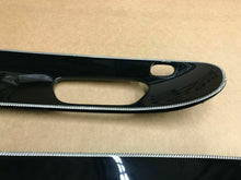 BENTLEY CONTINENTAL GT GTC DOOR TRIM PANELS CARBON FIBER MANSORY SILVER TRIM OEM