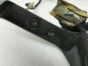 LAMBORGHINI MURCIELAGO CARBON FIBER SPEEDOMETER HOUSING WITH WIRE OEM 410858277A