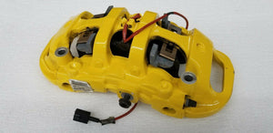 FERRARI 488 FRONT LEFT DRIVER CARBON CERAMIC BRAKE CALIPER YELLOW OEM 328368