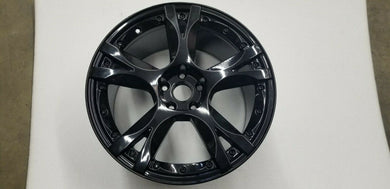 LAMBORGHINI GALLARDO CALLISTO REAR WHEEL RIM  GLOSS BLACK OEM