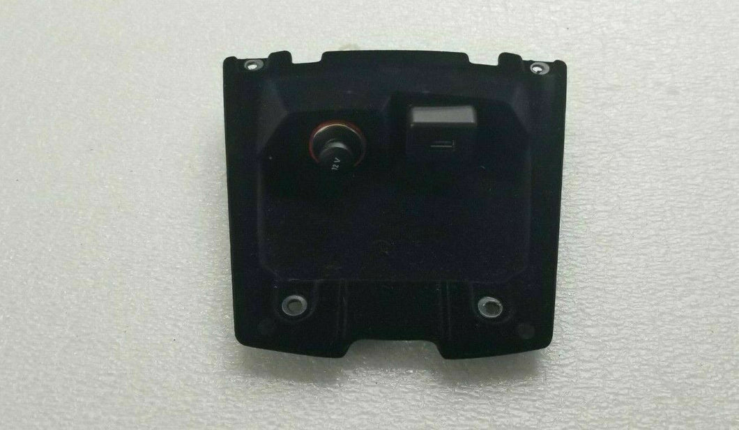LAMBORGHINI AVENTADOR CENTER TRAY GLOVE COMPARTMENT USB LIGHTER OEM 470863300A