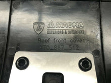 LAMBORGHINI HURACAN LP610  ROOF VISOR TRIM PANEL ALCANTARA OEM 4T0867512