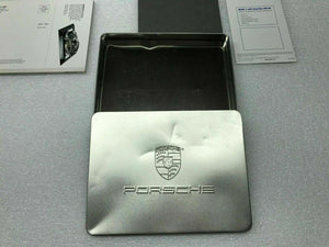 2005 PORSCHE 911 PORSCHE DESIGN DRIVER'S SELECTION & PAPERWORK SILVER TIN OEM