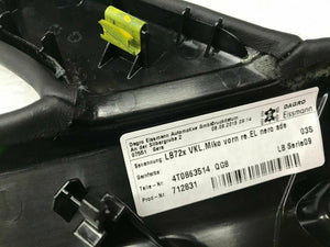 LAMBORGHINI HURACAN LP610 PASSENGER RH CENTER CONSOLE LOWER TRIM OEM 4T0863514