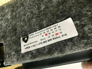 LAMBORGHINI HURACAN LP580 INTERIOR REAR LINING COVER PANEL OEM 4T0868571D