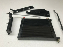 LAMBORGHINI MURCIELAGO 6.2L ENGINE OIL COOLER RADIATOR W/ BRACKETS OEM 07M117021