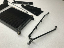 LAMBORGHINI MURCIELAGO 6.2L ENGINE OIL COOLER RADIATOR W/ BRACKETS OEM 07M117021