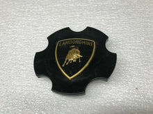 LAMBORGHINI MURCIELAGO COUPE ROADSTER RIM CENTER RIM CAP BLACK OEM 410601147B