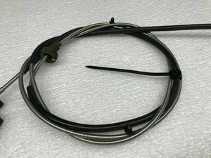 FERRARI 488 GTB REAR ENGINE LID OPENING RELEASE HANDLE WITH CABLE OEM 80176200