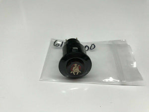 FERRARI 328 FASTEN SEATBELT LAMP LIGHT RED OEM 61414800