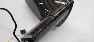 LAMBORGHINI AVENTADOR 740 770 PASSENGER RIGHT CARBON FIBER MIRROR OEM 471857388N