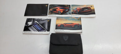 LAMBORGHINI HURACAN EVO OWNERS MANUAL SET OEM