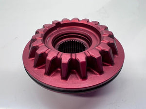 LAMBORGHINI AVENTADOR LP770 SVJ WHEEL CENTER LOCKING LUG NUT RED OEM 470601295