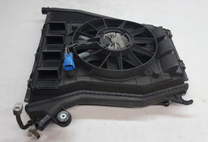 FERRARI F8 488 PISTA DRIVER LEFT SIDE RADIATOR COOLER AC CONDENSER FAN SET OEM