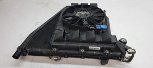 FERRARI F8 488 PISTA DRIVER LEFT SIDE RADIATOR COOLER AC CONDENSER FAN SET OEM