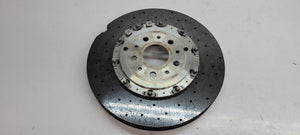 FERRARI 458 ITALIA SPIDER REAR CARBON CERAMIC BRAKE DISC CCB OEM 271714 DAMAGED