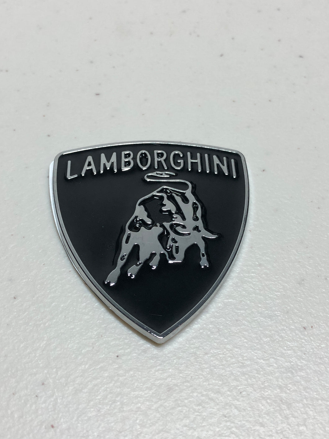 Lamborghini Gallardo Murcielago Hood Shield Emblem Badge - Silver 400853745D